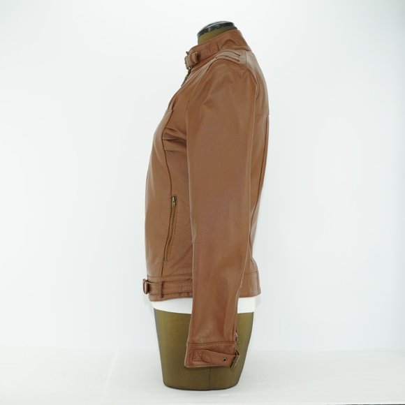 Metro 7 Genuine Leather Moto Jacket - Picture 6 of 16